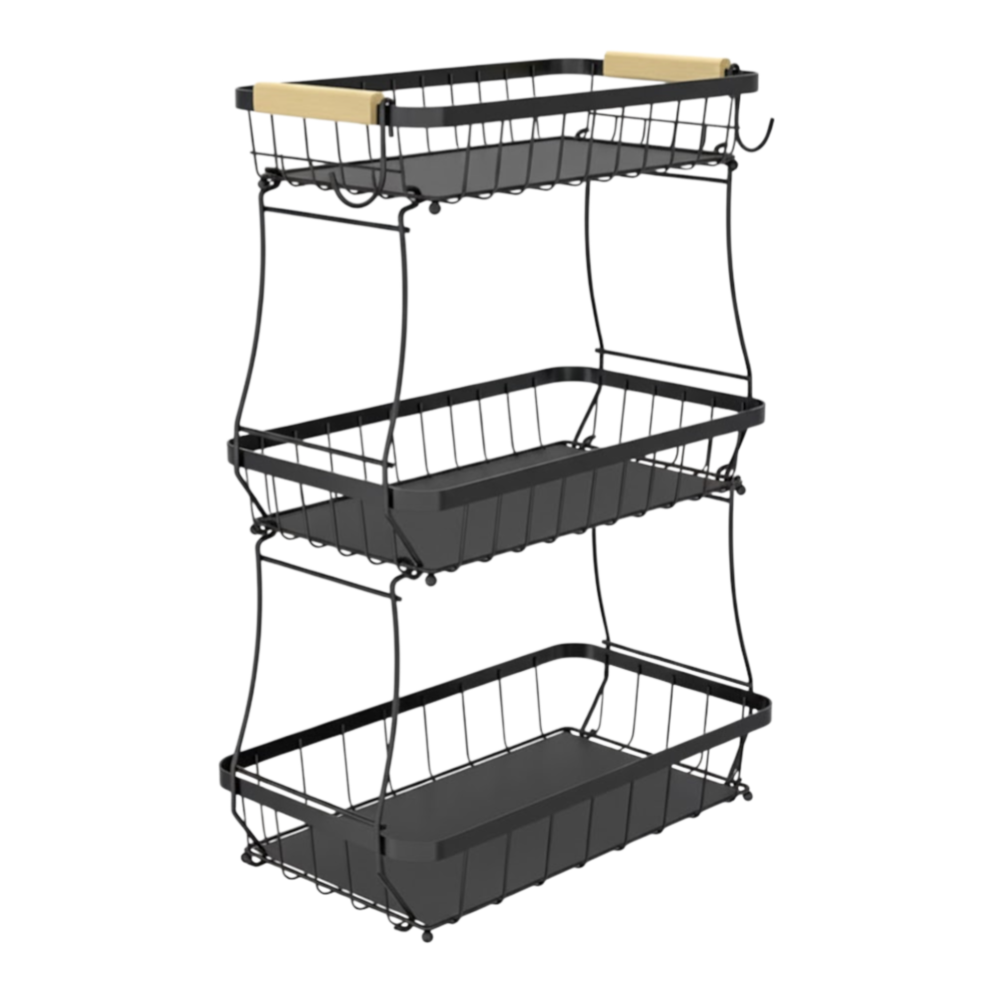 3-Tier Fruit Basket Stand
