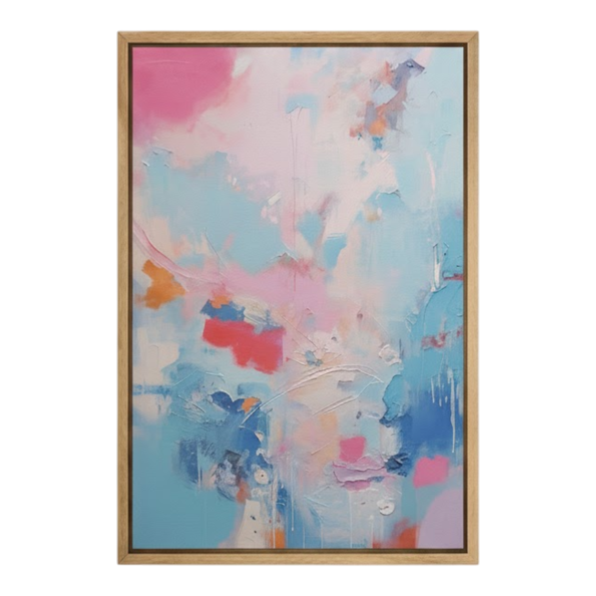 Abstract Framed Canvas Wall Art