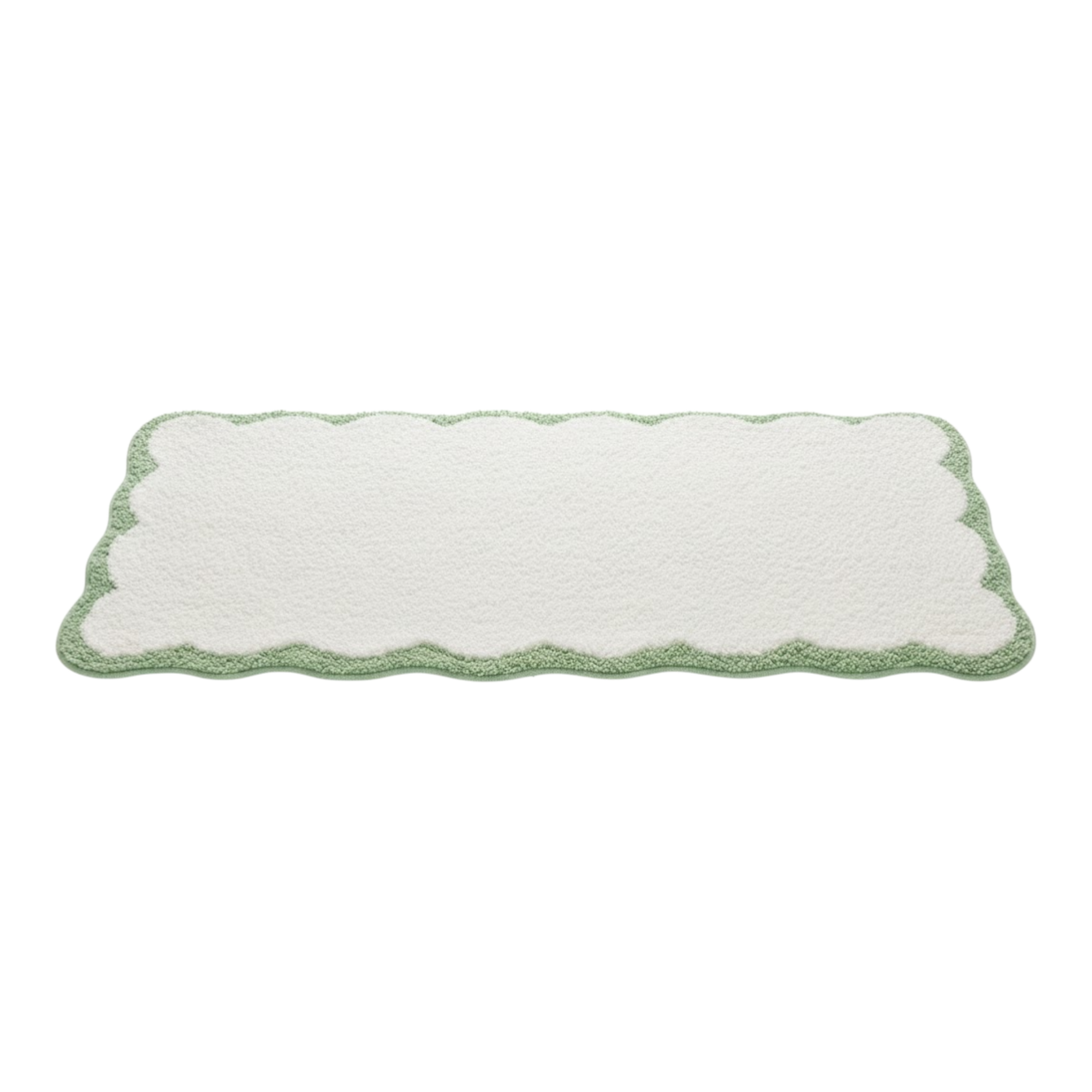 Scalloped Bath Rug